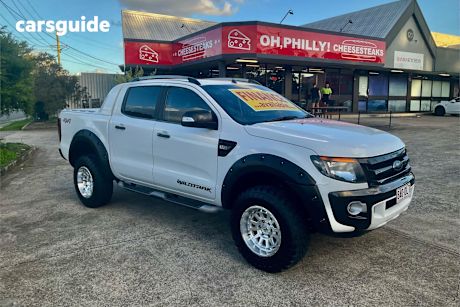 White 2014 Ford Ranger Crew Cab Utility Wildtrak 3.2 (4X4)