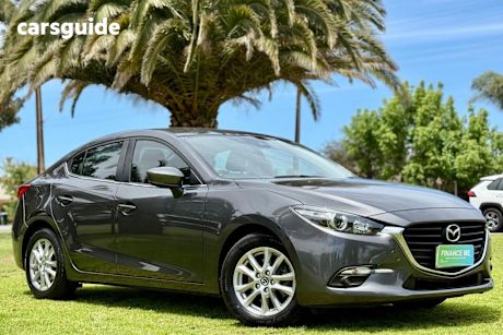 Grey 2016 Mazda 3 Sedan Maxx