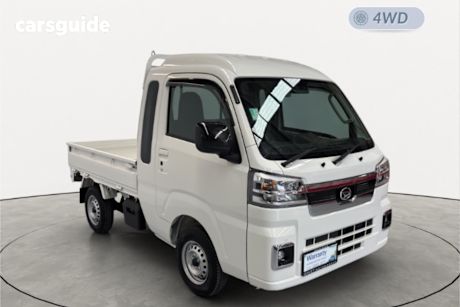 White 2024 Daihatsu Hijet Ute Tray JUMBO EXTRA 4WD