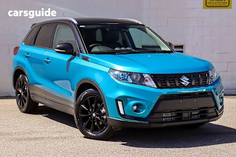 Blue 2024 Suzuki Vitara Wagon Turbo Shadow