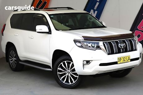 White 2023 Toyota Landcruiser Prado SUV
