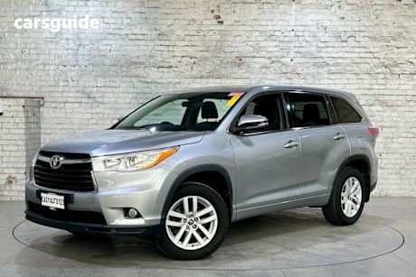 Silver 2016 Toyota Kluger Wagon Gx (4X2)