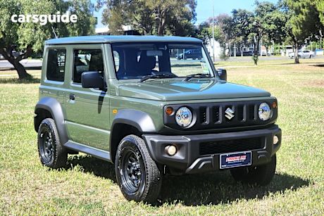 Green 2024 Suzuki Jimny Wagon Lite