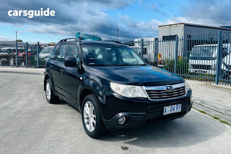 Black 2009 Subaru Forester Wagon X