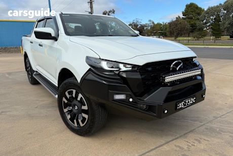 White 2025 Mazda BT-50 Dual Cab Pick-up Gt (4X4)