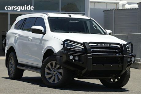 White 2021 Isuzu MU-X Wagon Ls-U (4X4)