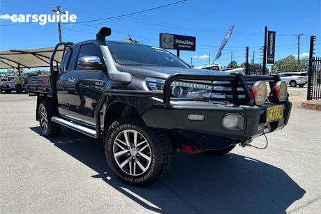 Grey 2018 Toyota Hilux X Cab Utility Sr5 (4X4)