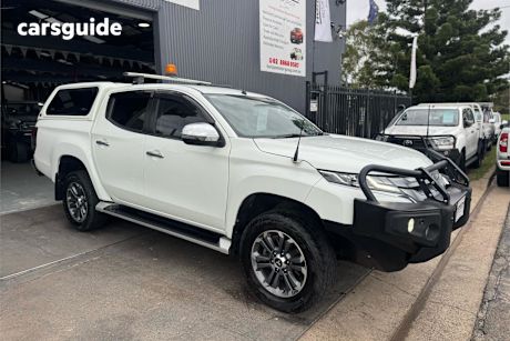 White 2019 Mitsubishi Triton Double Cab Pick Up Gls (4X4)