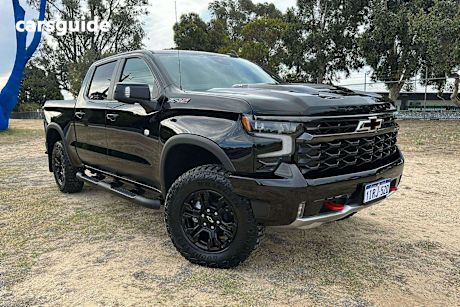 Black 2025 Chevrolet Silverado Crew Cab Pickup 1500 Zr2