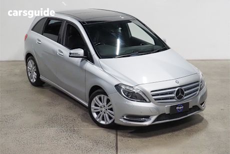 Silver 2013 Mercedes-Benz B200 Hatchback Cdi Be