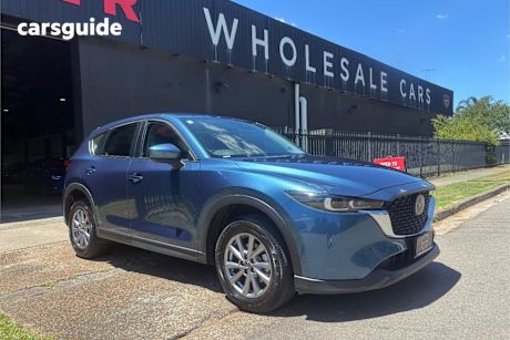 Blue 2023 Mazda CX-5 Wagon G20 Maxx (Fwd)