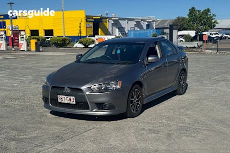 Black 2014 Mitsubishi Lancer Sedan Es Sport