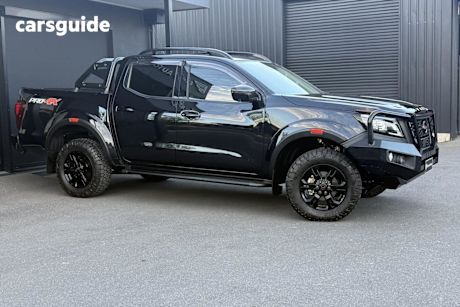 Black 2021 Nissan Navara Dual Cab Pick-up Pro-4X (4X4)
