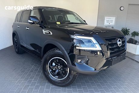 Black 2025 Nissan Patrol Wagon Warrior (4X4)
