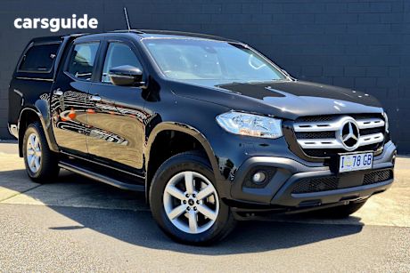 Black 2019 Mercedes-Benz X250 Dual Cab Pick-up D Progressive (4Matic)