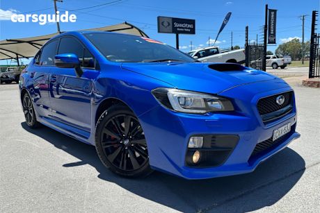 Blue 2014 Subaru WRX Sedan Premium (Awd)