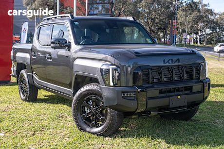 Grey 2025 Kia Tasman Double Cab Pick Up X-Pro (4X4) (0.9T) Bdy Fender
