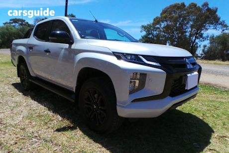 White 2022 Mitsubishi Triton Double Cab Pick Up Gsr (4X4)