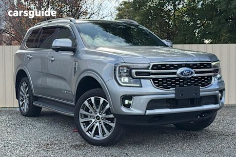 Silver 2023 Ford Everest Wagon Platinum (4Wd)