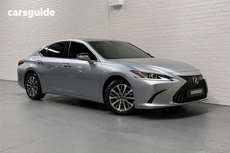 Silver 2021 Lexus ES250 Sedan Luxury