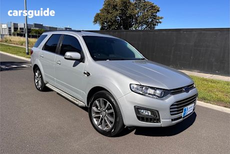 Silver 2016 Ford Territory Wagon Titanium (Rwd)