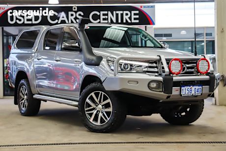 Silver 2018 Toyota Hilux Dual Cab Utility Sr5 (4X4)