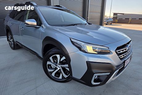 Silver 2022 Subaru Outback Wagon Awd Touring