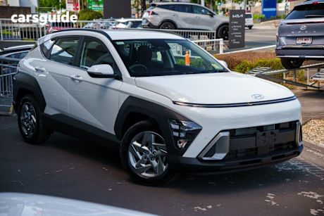 White 2025 Hyundai Kona Wagon Hybrid