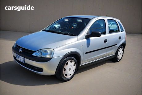 Silver 2002 Holden Barina Hatchback