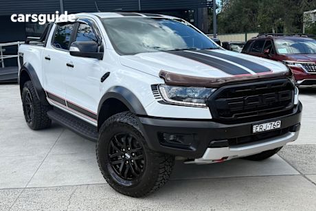 White 2021 Ford Ranger Double Cab Pick Up Raptor X 2.0 (4X4)