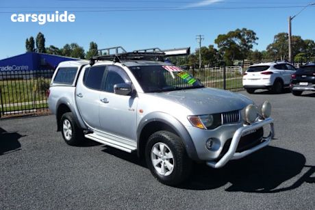 Grey 2006 Mitsubishi Triton Double Cab Utility Glx-R (4X4)