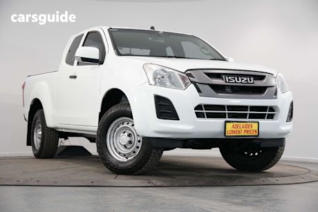 White 2020 Isuzu D-MAX Space Cab Utility Sx Hi-Ride (4X2)