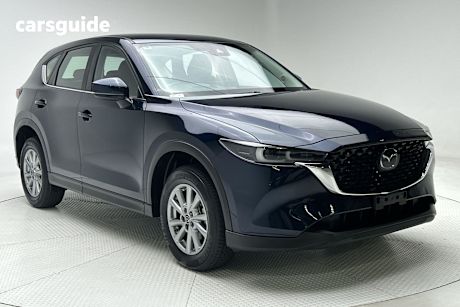 Blue 2023 Mazda CX-5 Wagon G25 Maxx Sport (Fwd)