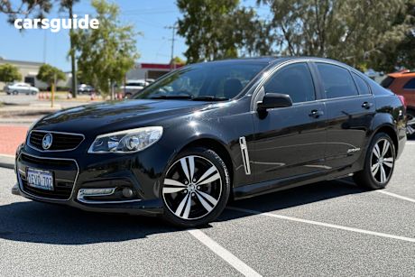 Black 2015 Holden Commodore Sedan Ss Storm