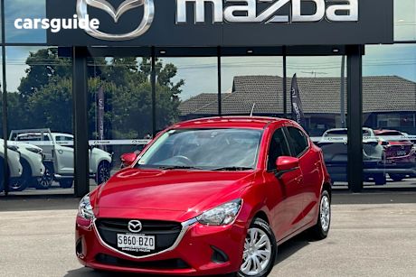 Red 2018 Mazda 2 Hatchback Neo