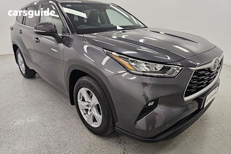 Silver 2024 Toyota Kluger Wagon Gx Hybrid Awd