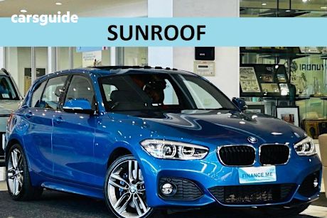 Blue 2019 BMW 125I Hatchback M Sport