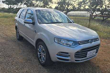 Silver 2011 Ford Territory Wagon Titanium (Rwd)