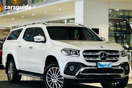 White 2018 Mercedes-Benz X250 Dual Cab Pick-up D Power (4Matic)
