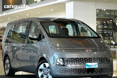 Grey 2022 Hyundai Staria Wagon