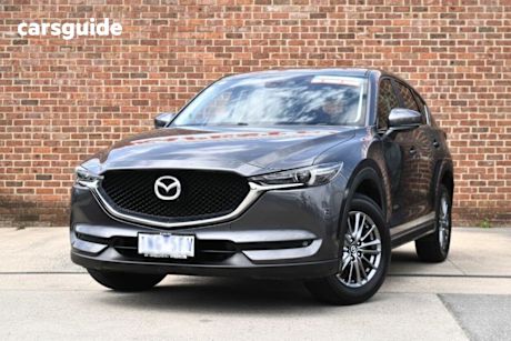 Grey 2018 Mazda CX-5 Wagon Maxx Sport (4X4)