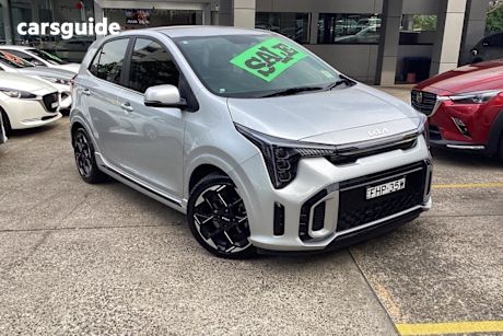 Silver 2024 Kia Picanto Hatchback Gt Line (Pe2)