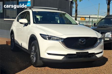 White 2021 Mazda CX-5 Wagon Maxx (Awd)