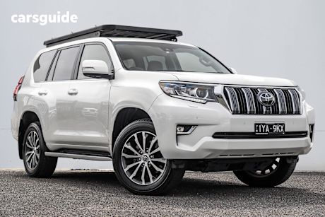 White 2023 Toyota Landcruiser Prado Wagon Kakadu