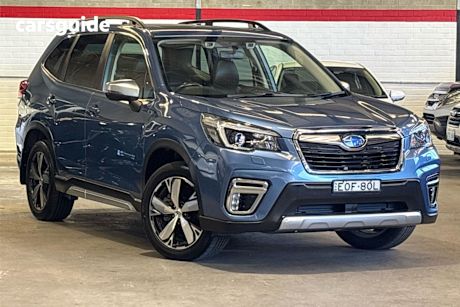 Blue 2021 Subaru Forester Wagon 2.5I-S (Awd)