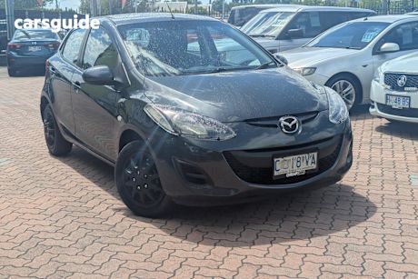 Grey 2012 Mazda 2 Hatchback Neo