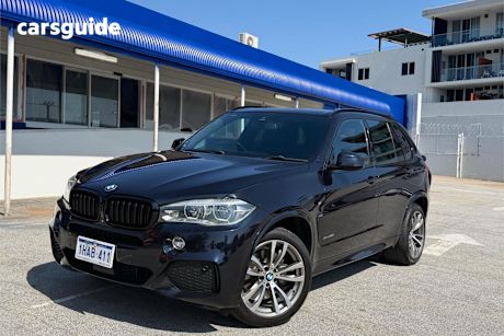 Blue 2013 BMW X5 Wagon Xdrive 50I