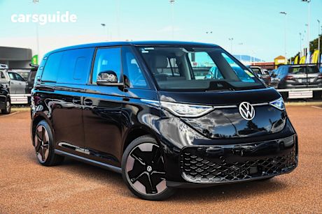 Black 2025 Volkswagen ID. Buzz Wagon Pro Swb