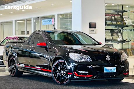 Black 2017 Holden UTE Utility Ss-V Redline Magnum Edt