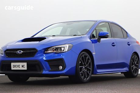 Blue 2021 Subaru WRX Sedan Premium (Awd)